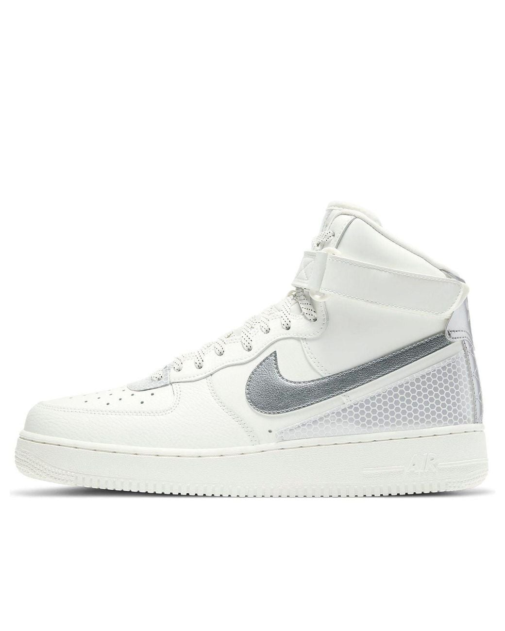 Nike White X 3M Air Force 1 High 'Summit' for men