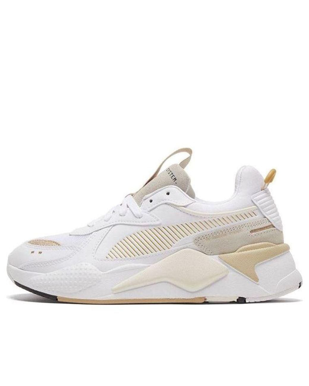 PUMA White (Wmns) Rs-X 'Mono Metal