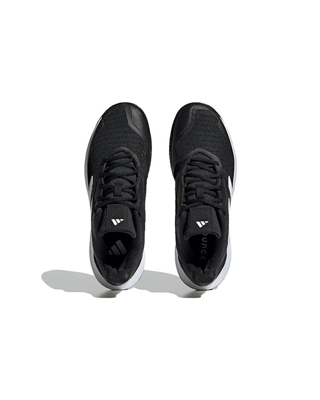 Adidas Black Courtjam Control Tennis Shoes for men