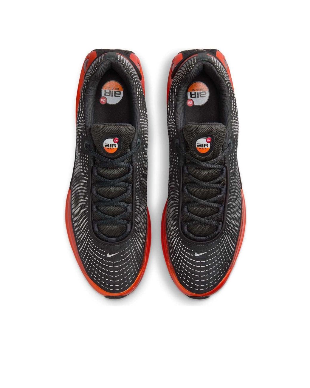 Nike Red Air Max Dn Qs "Dark Smoke/Metallic Dark/Salsa" Sneakers for men