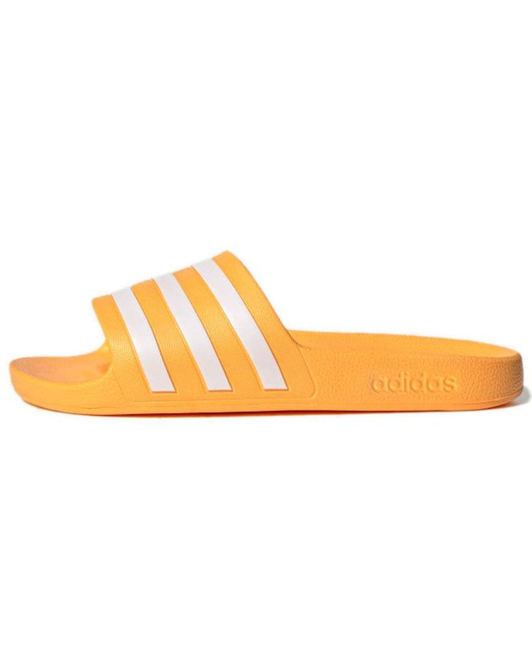 Adidas Orange Adilette Aqua for men