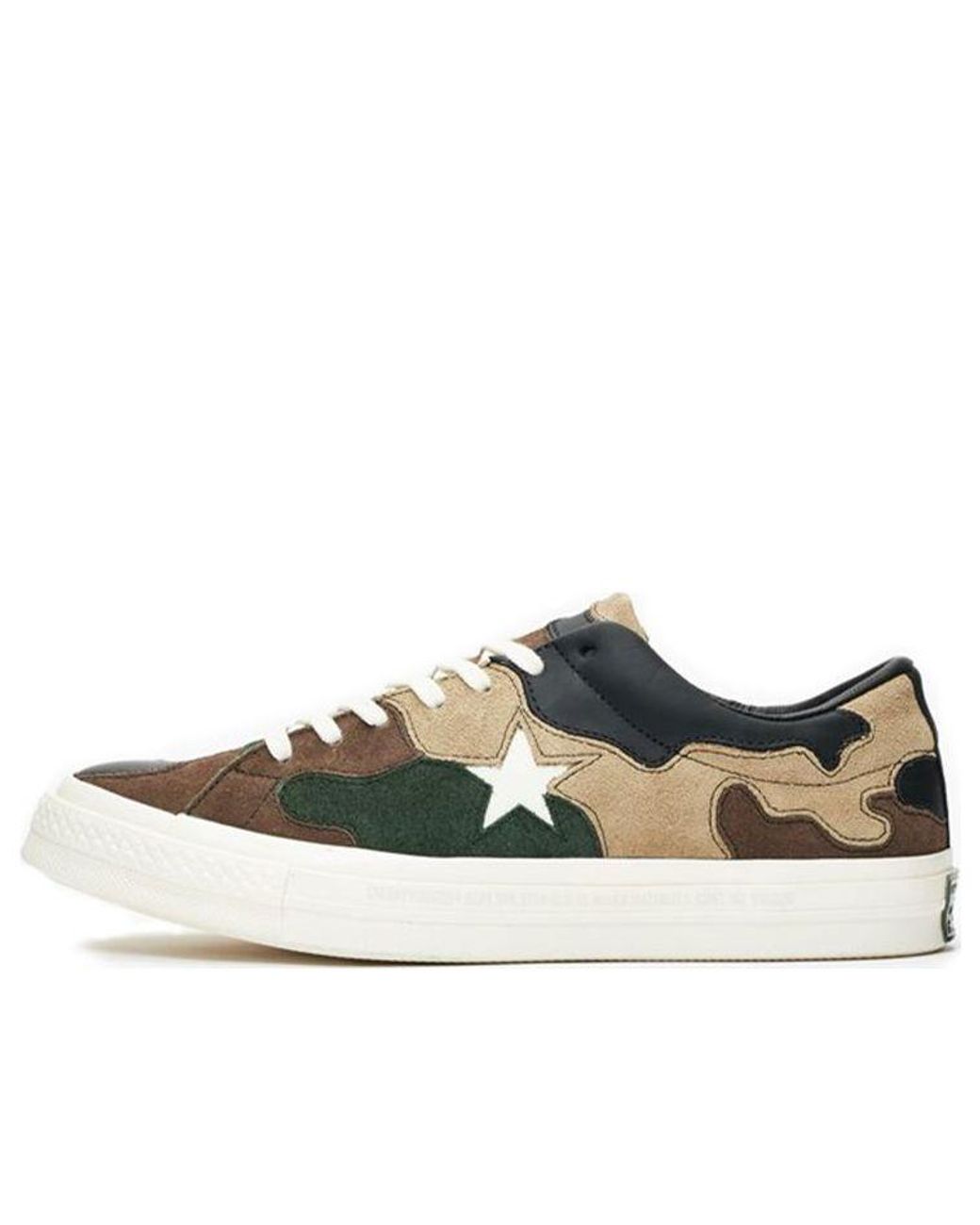 Converse Green Sneakersnstuff X One Star 'Camo' for men