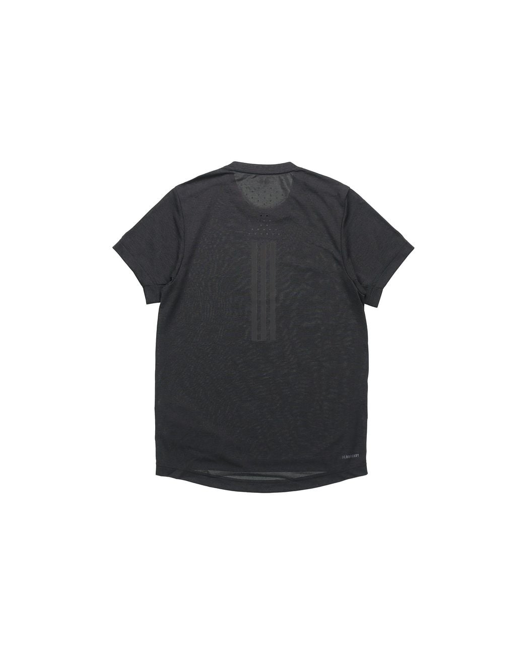 Adidas Black Running Sports Short Sleeve T-Shirt for men