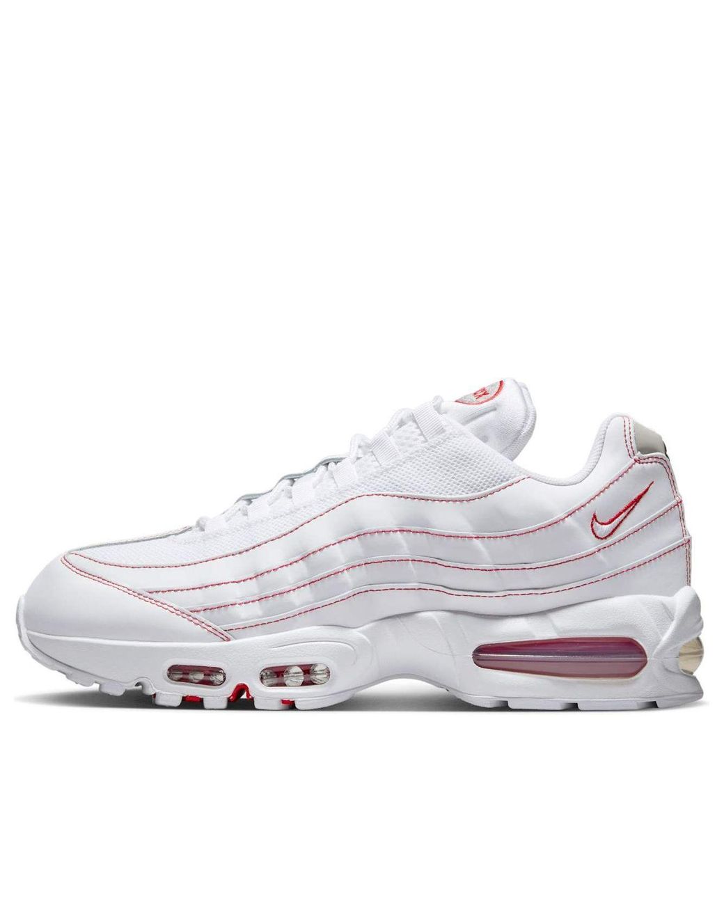 Nike White Air Max 95 Big Bubble Shoes for men