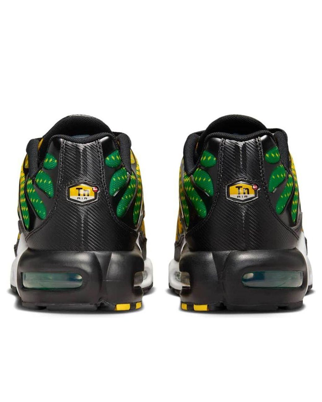 Nike Yellow Air Max Plus Shoes for men