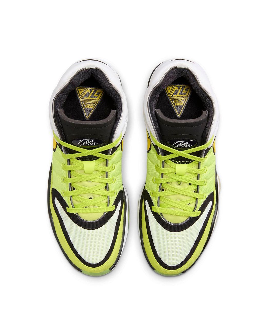 Nike Yellow G.T. Hustle 2 Basketball Shoes for men