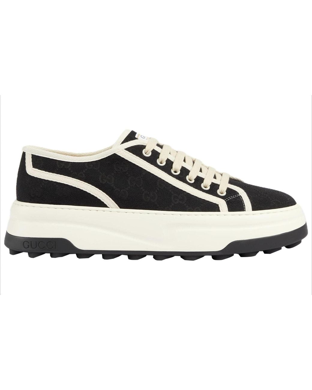 Gucci Black Gg Sneakers for men