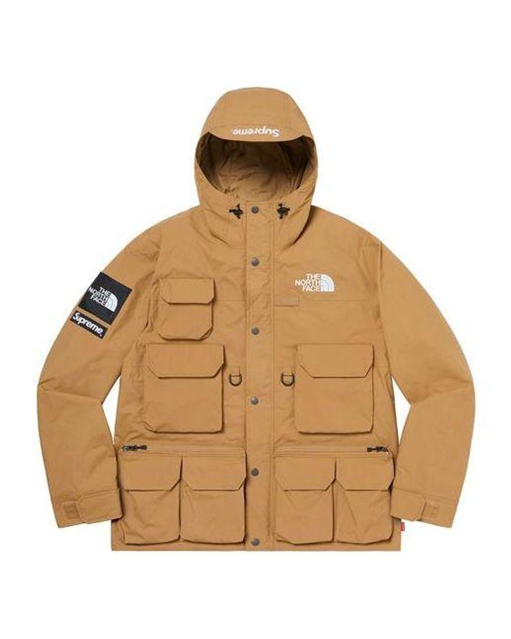 Supreme X The North Face Cargo Jacket in Brown for Men | Lyst UK