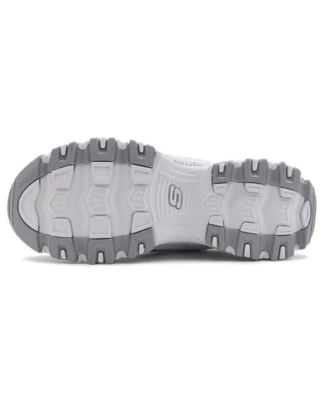 Skechers White (Wmns) D'Lites 1.0 Gs