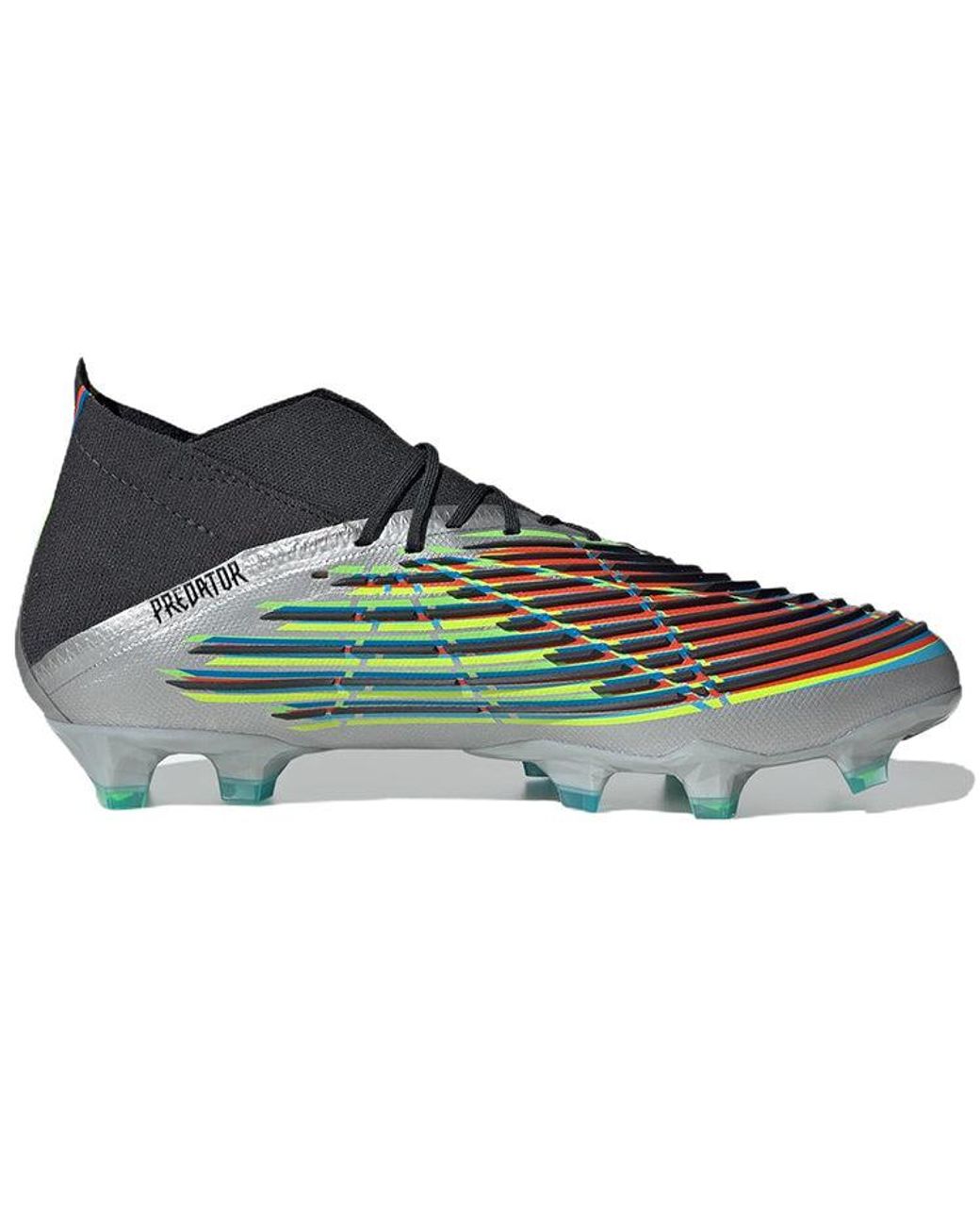 Adidas Blue Predator Edge.1 Fg Metallic' for men