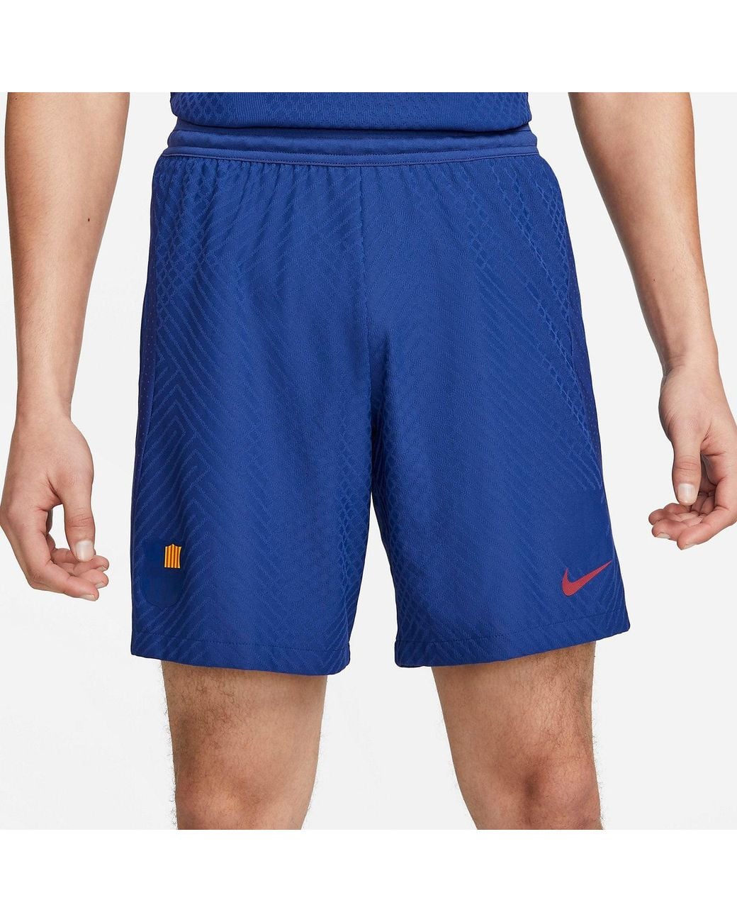 Nike Blue F.C Barcelona Training Shorts for men