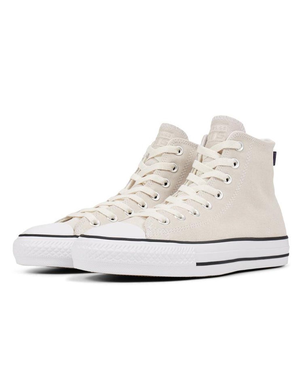Converse White Suede Cons Ctas Pro High Top