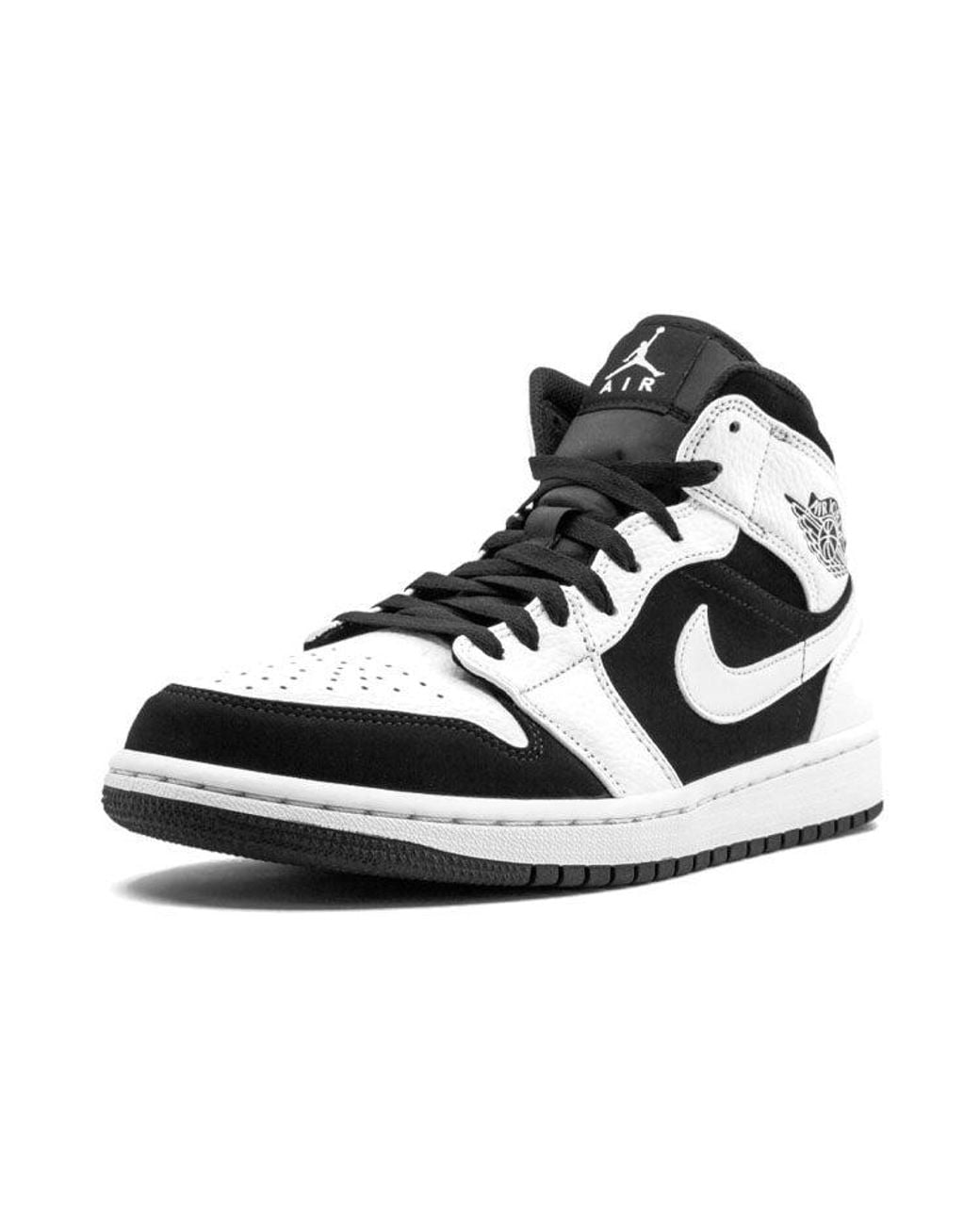 Nike Black 1 Retro Mid 'Tuxedo' for men