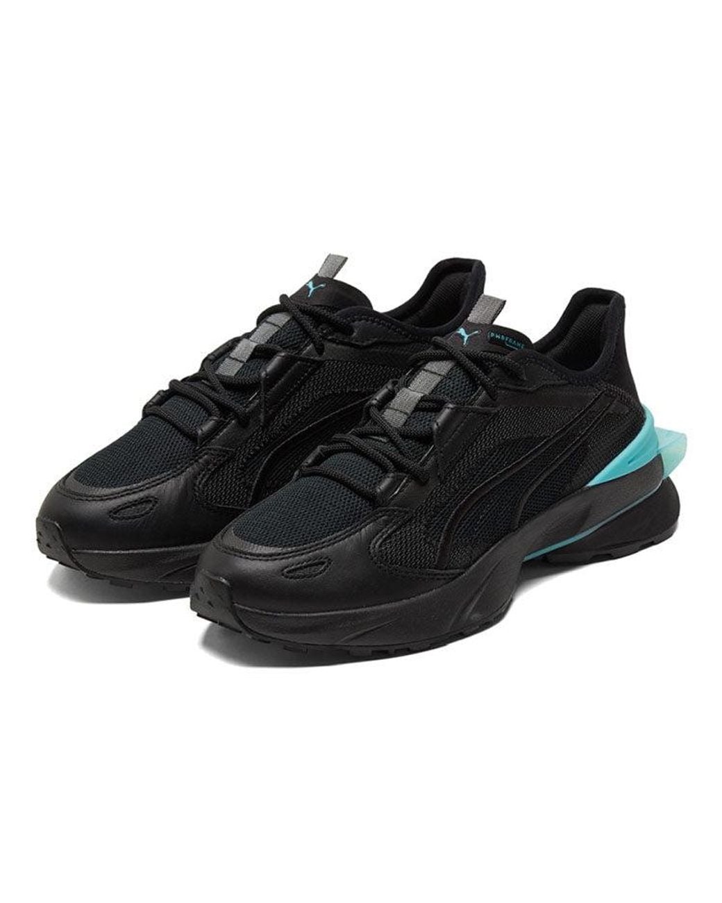 PUMA Black Pwrframe Op-1 Equinox Elektro Aqua' for men