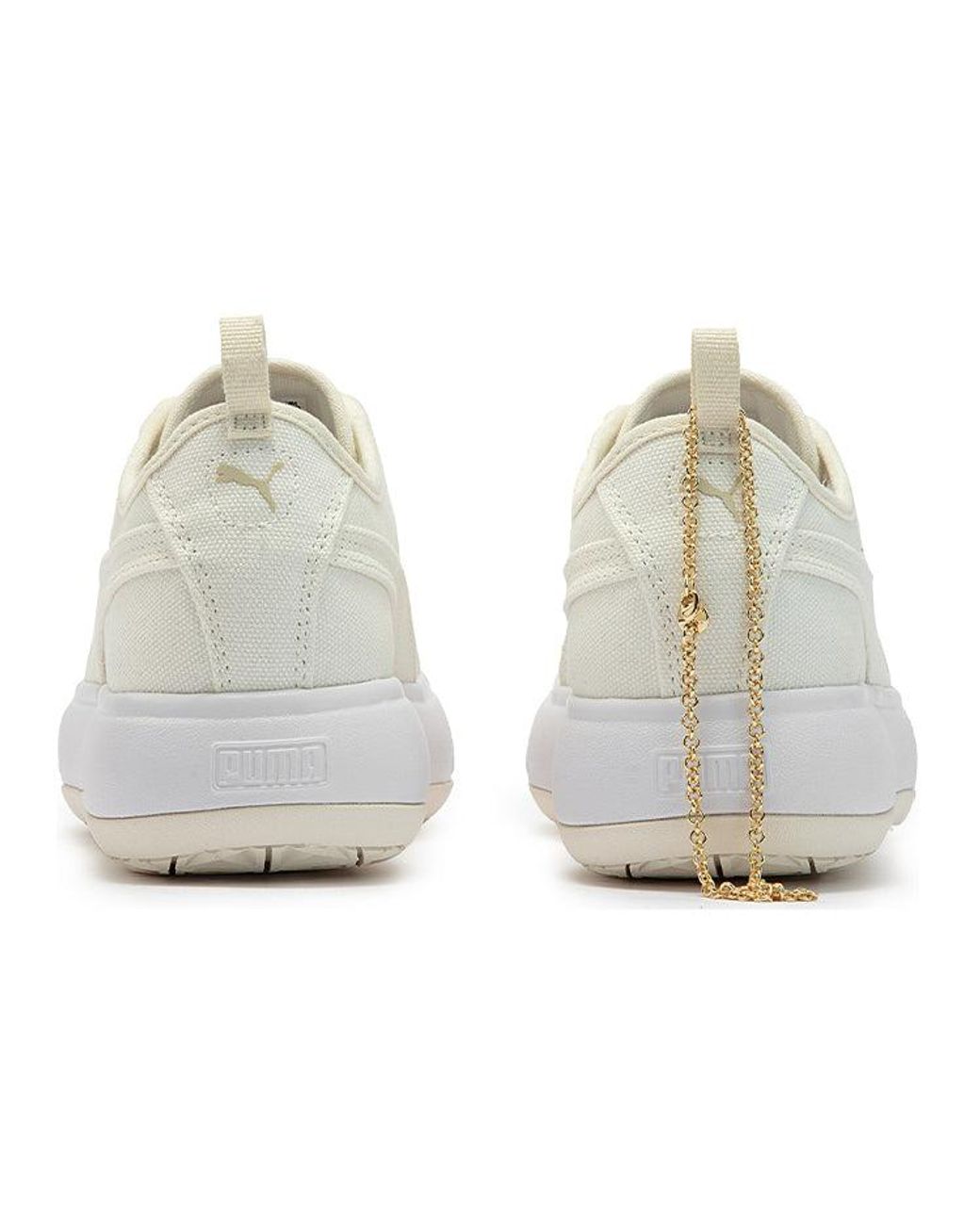 PUMA White (Wmns) Suede Mayu Canvas 'Pristine'