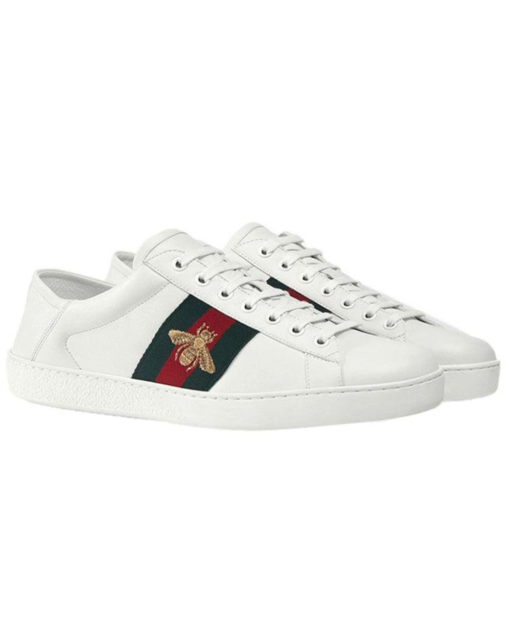 Gucci White Ace Soft Heel for men