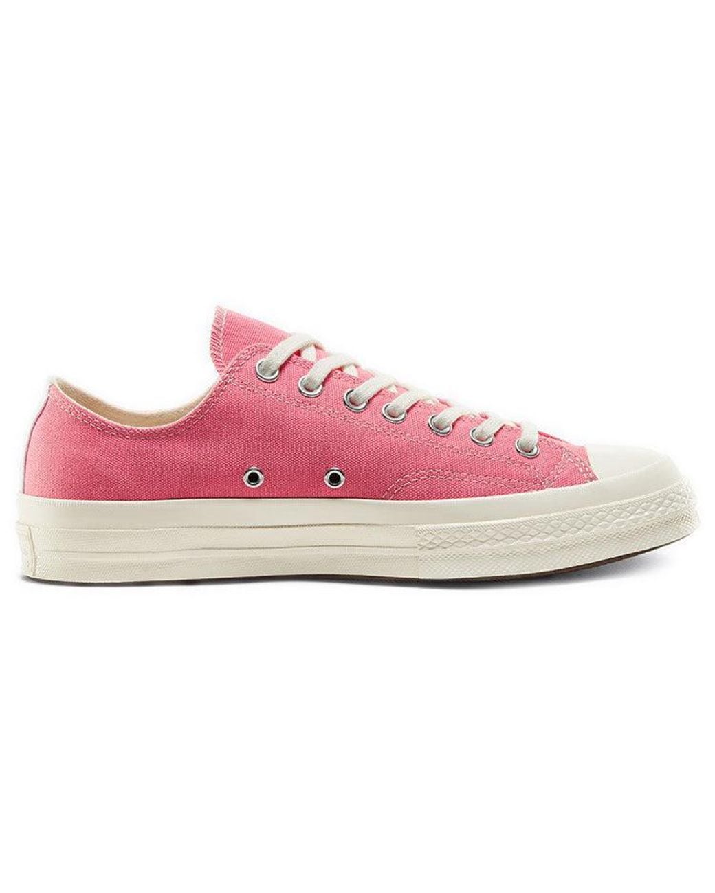 Converse Pink X Comme Des Garcons Play Chuck 70 Low 'Bright' for men