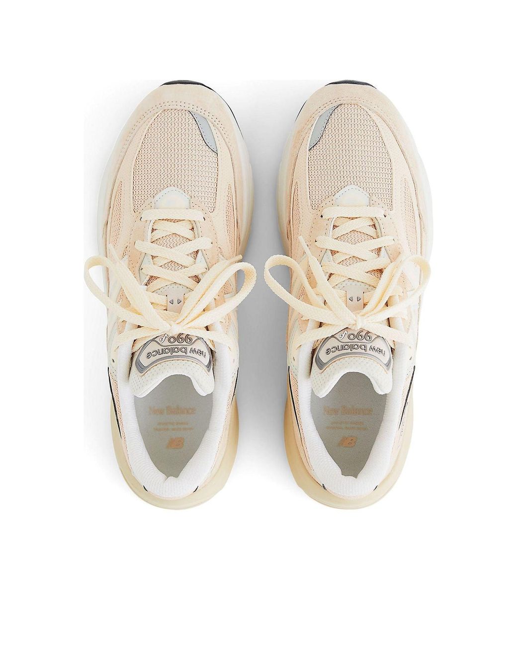 New Balance White 990V6 Made for men