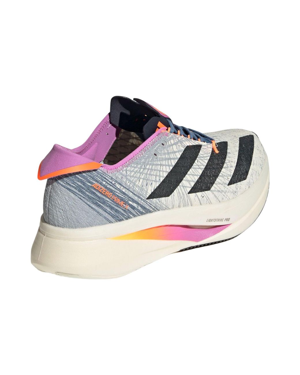 Adidas Blue Adizero Prime X Strung 'Off Pulse Lilac' for men