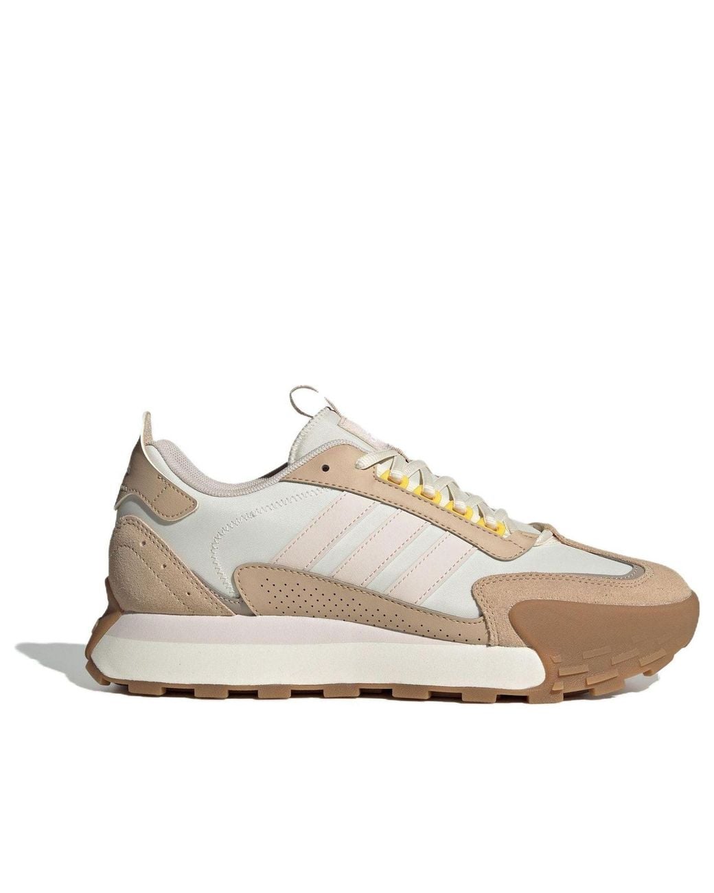 Adidas White Futro Mixr 'Cream Tan' for men