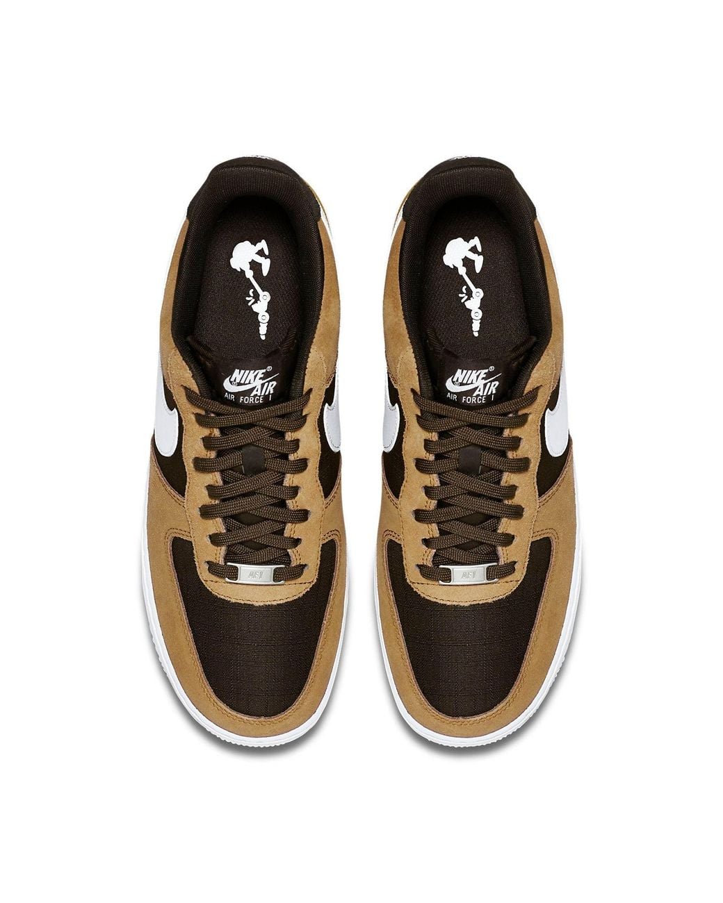 Nike Brown Air Force 1 for men