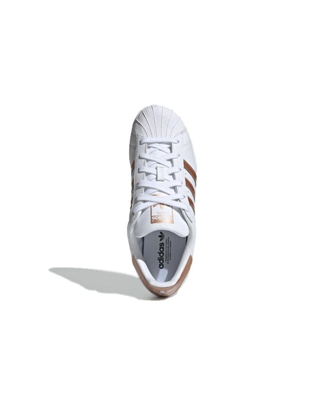 Adidas White (Wmns) Superstar 'Copper Metal'