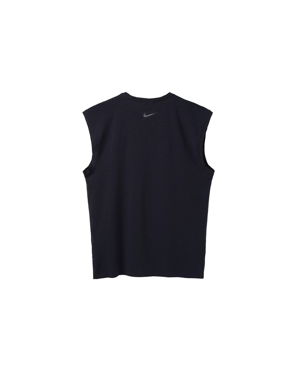 Nike Blue Solid Color Round Neck Pullover Sleeveless Vest for men
