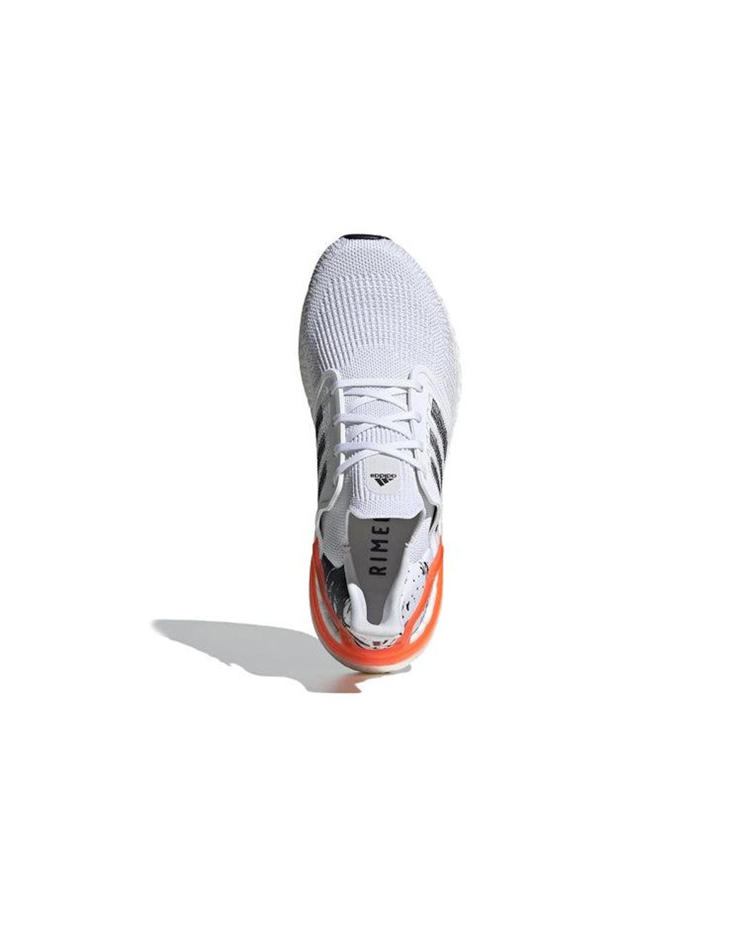 Adidas White Ultraboost 20 'Solar' for men