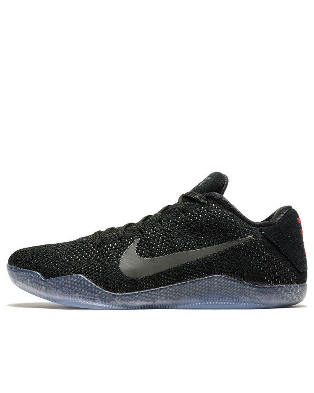 Nike Black Kobe 11 Elite Low Space' for men
