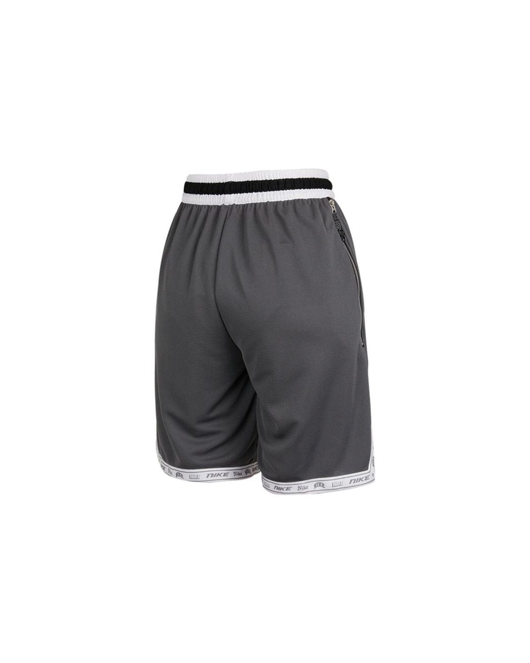 Nike Gray Dri-Fit Dna Athleisure Casual Sports Basketball Knit Shorts Dark for men