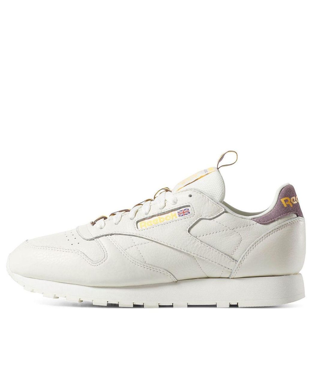 Reebok White Classic Leather Vintage 'Chalk Orchid' for men