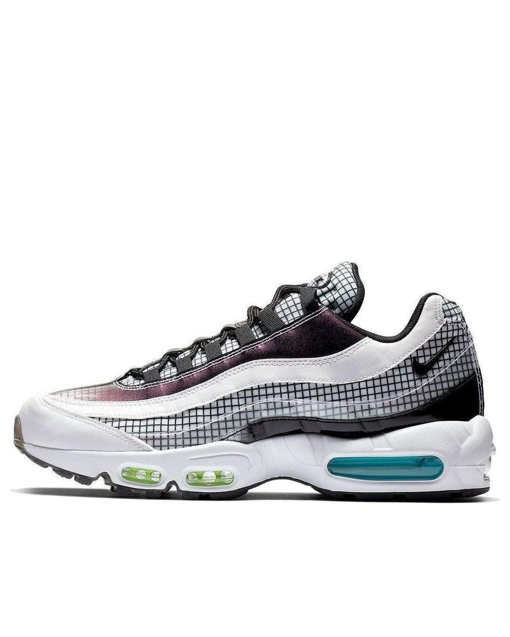 Nike Blue Air Max 95 Lv8 'Grid' for men