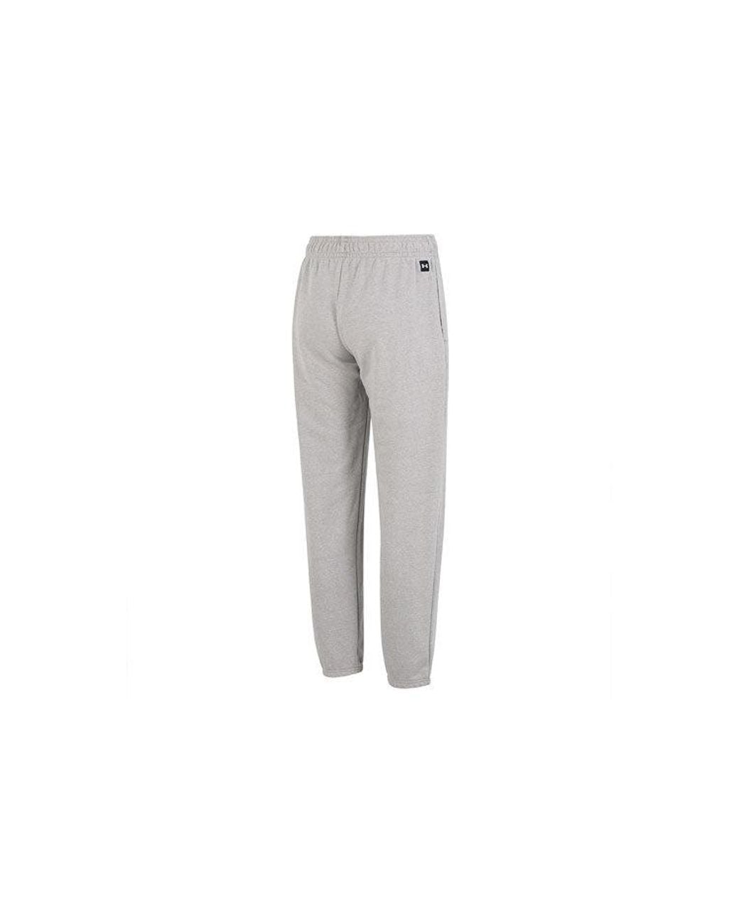Under Armour Gray Project Rock Heavyweight Terry Pants for men