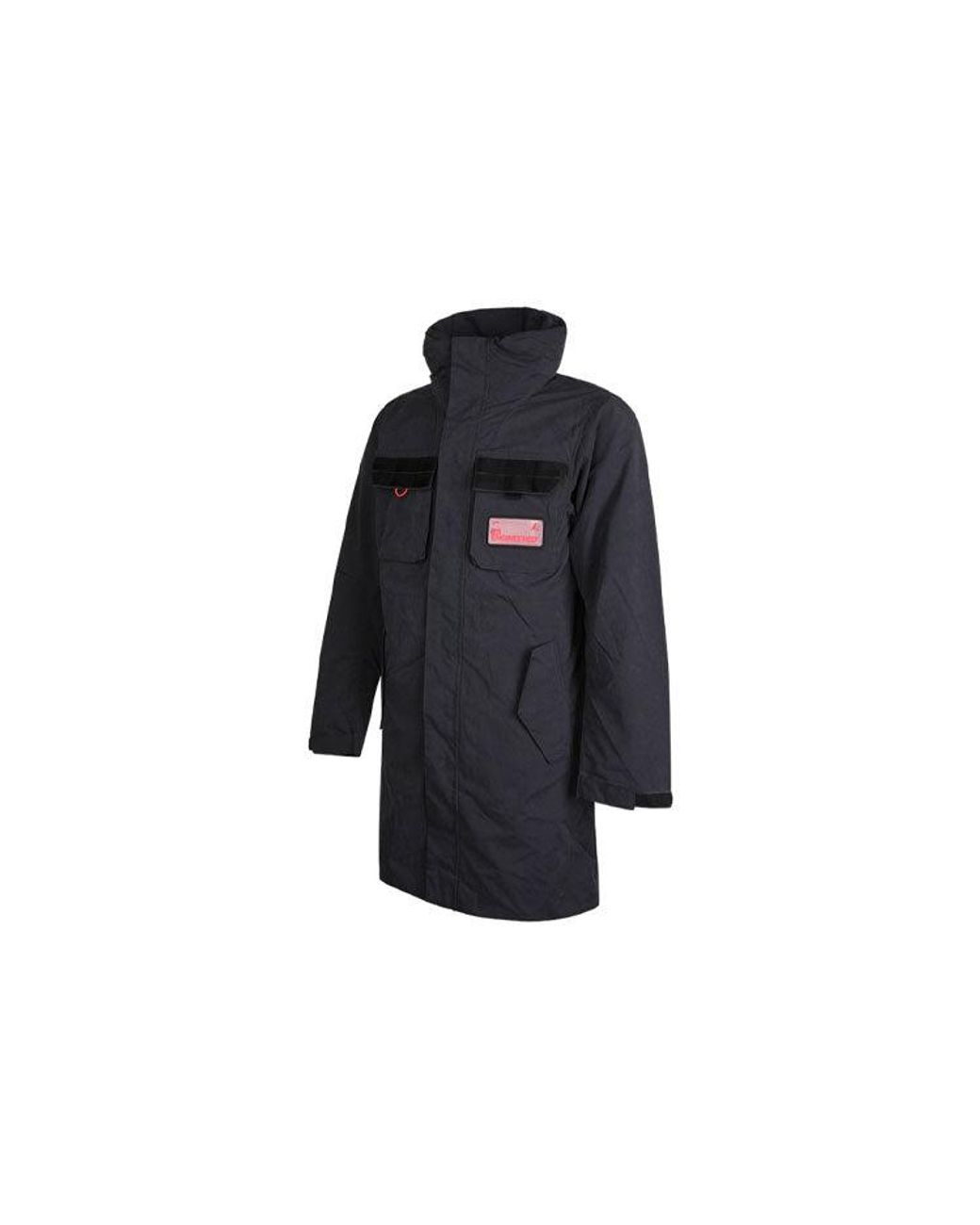 Nike Blue Hooded Long Jacket for men