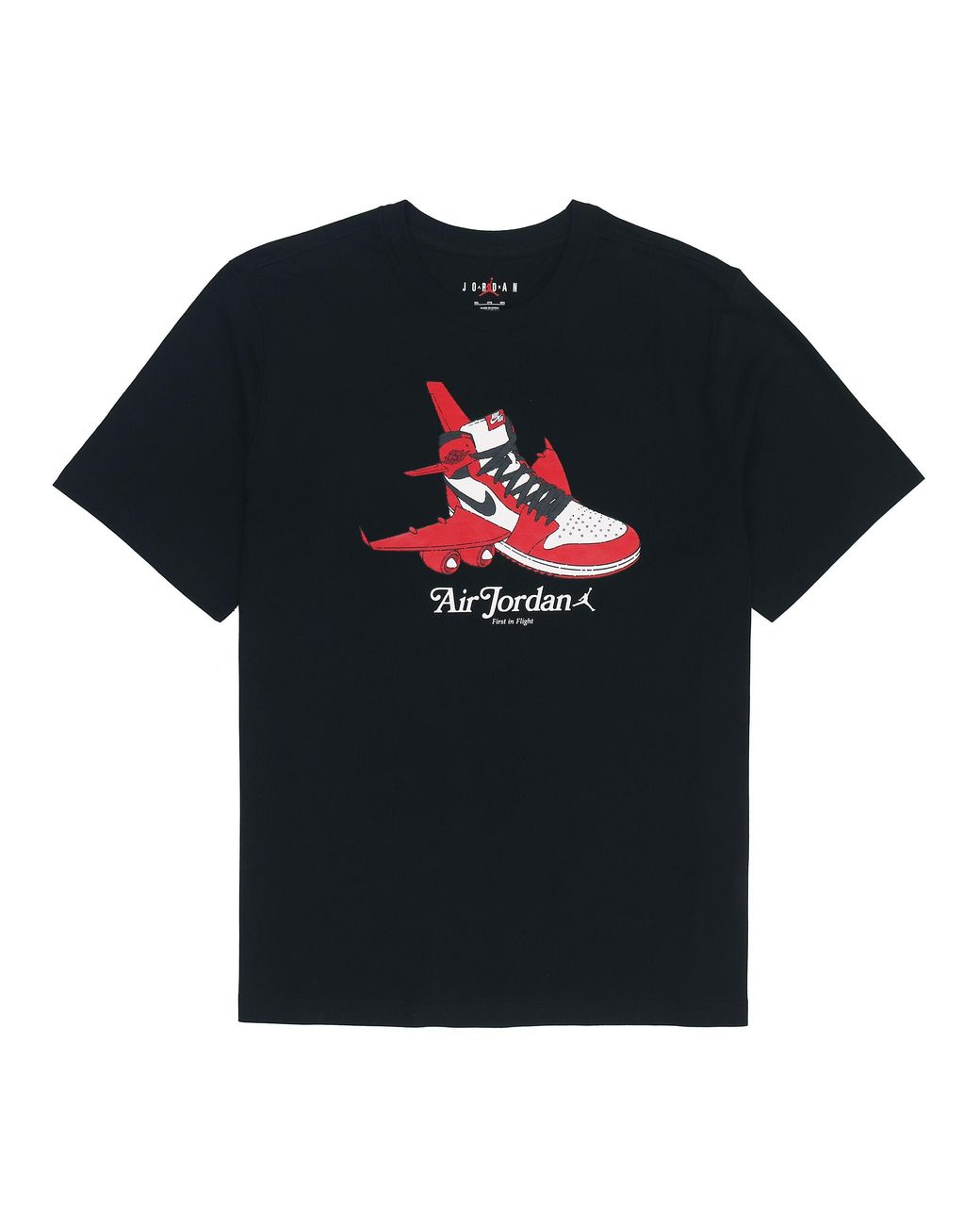 Nike Black Logo Pattern Printing Basketball Training Sports Short Sleeve T-Shirt for men