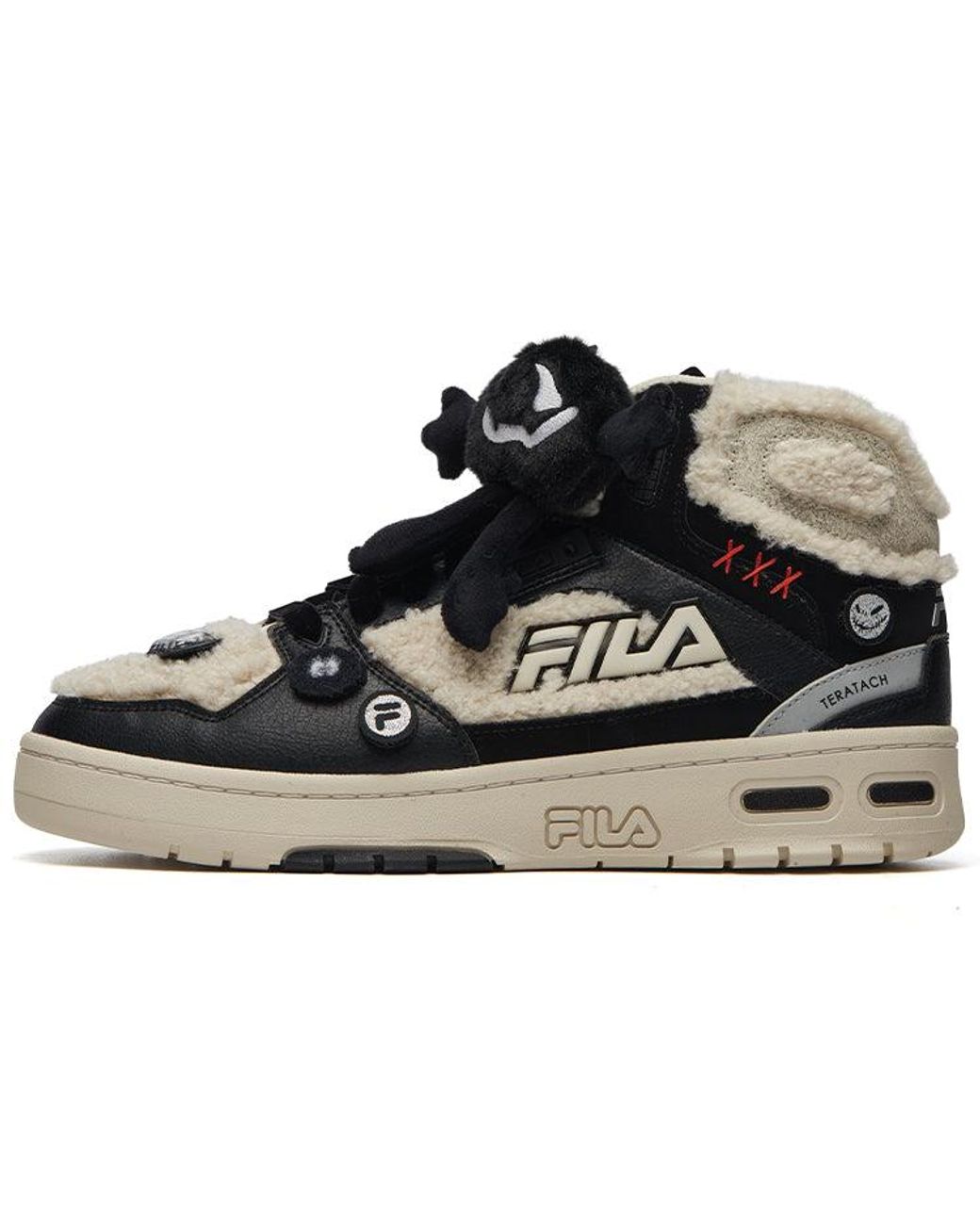Fila Black Teratac Skate Shoes for men