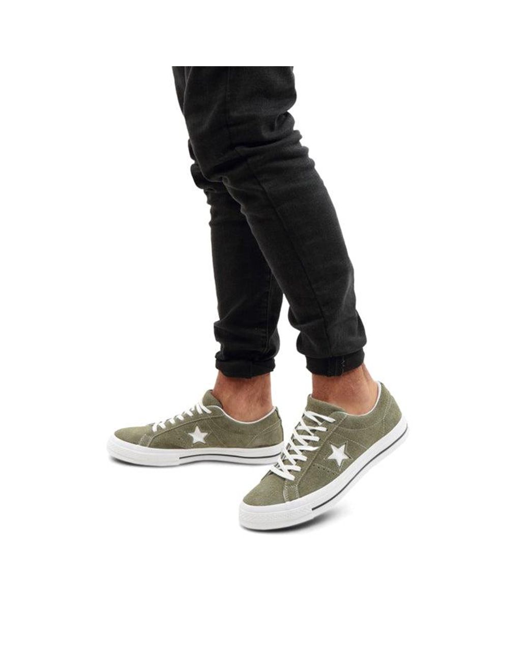 Converse Green One Star Ox 'Field Surplus' for men