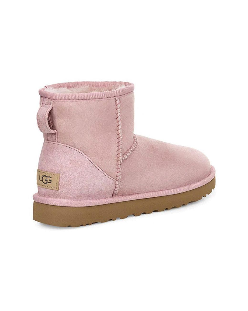 Ugg Pink (Wmns) Classic Mini Ii Fleece Lined