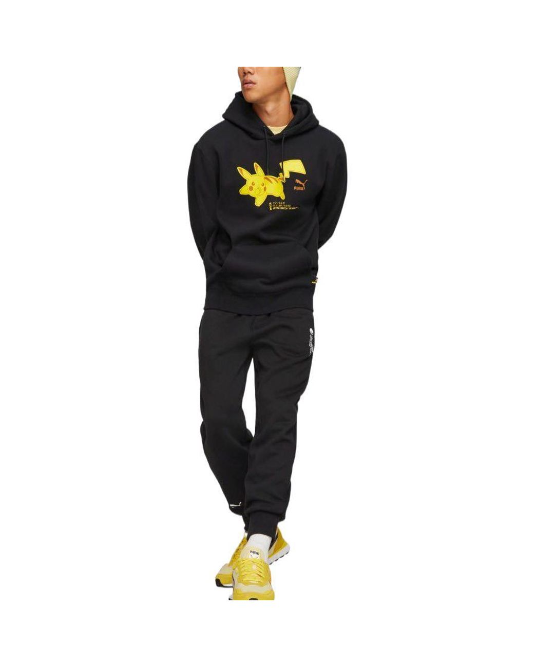 PUMA Black X Pokemon Hoodie for men