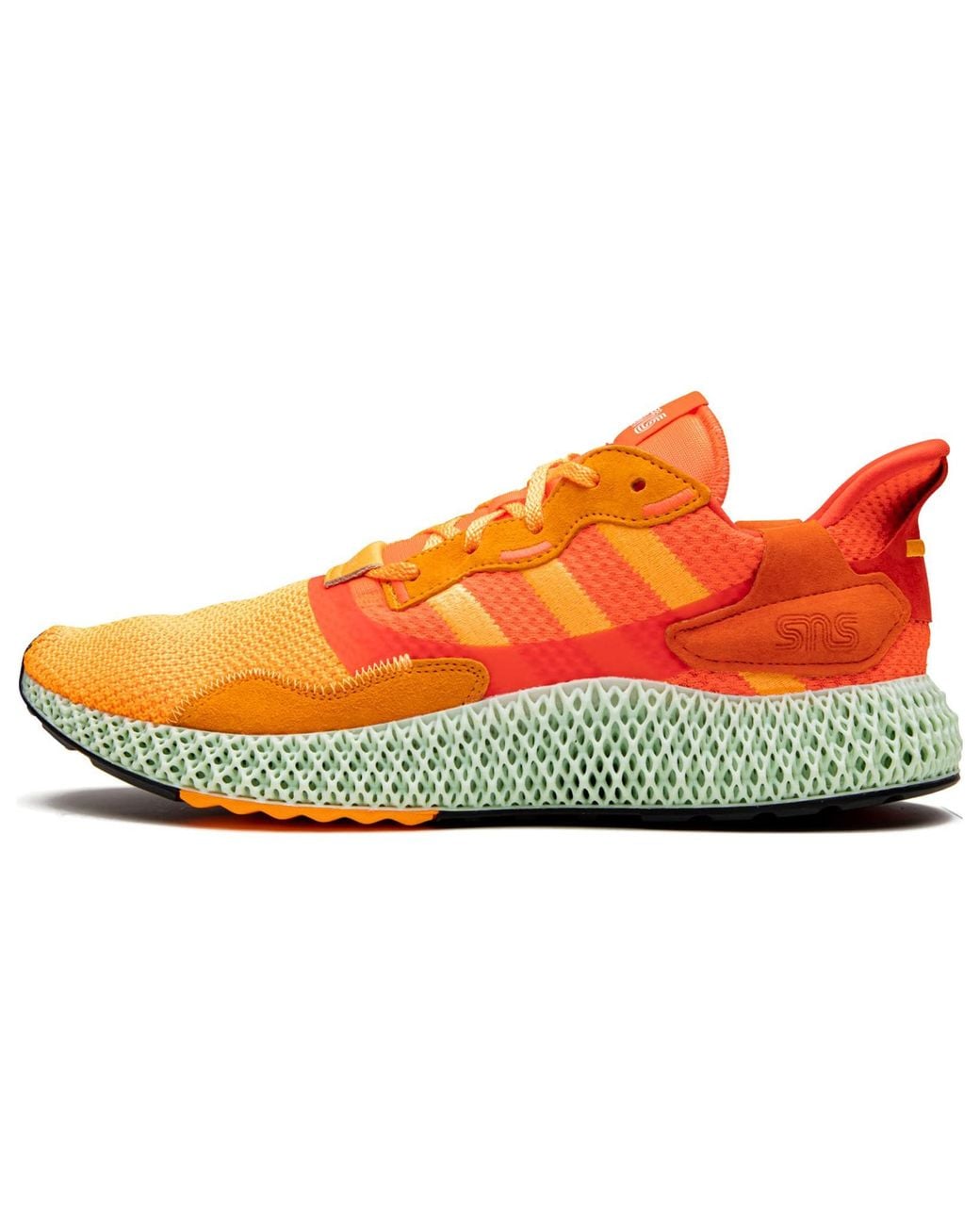 Adidas Orange Sneakersnstuff X Zx 4000 4D 'Sunrise' for men