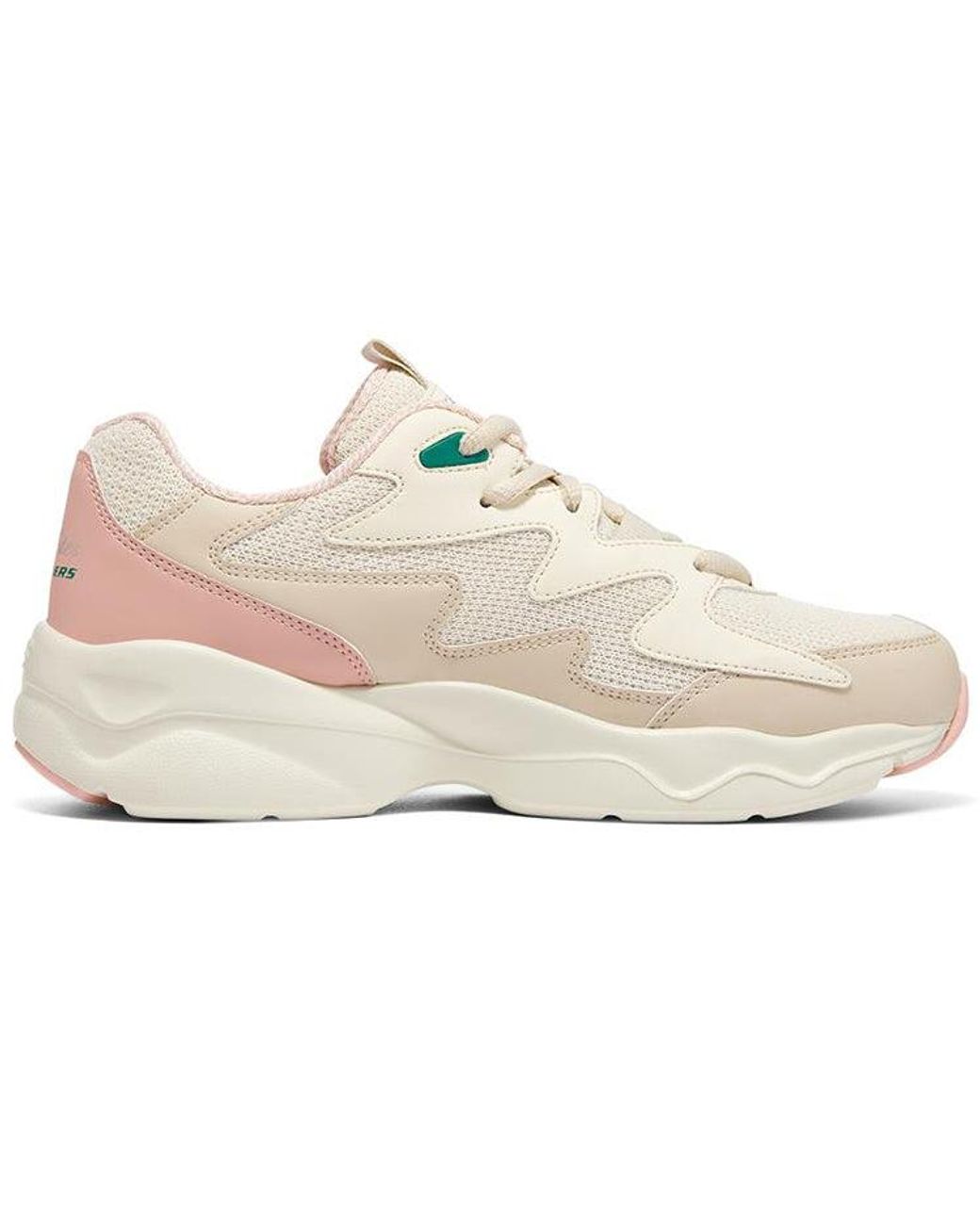 Skechers Natural (Wmns) D Lites Airy Low-Top Running Shoes