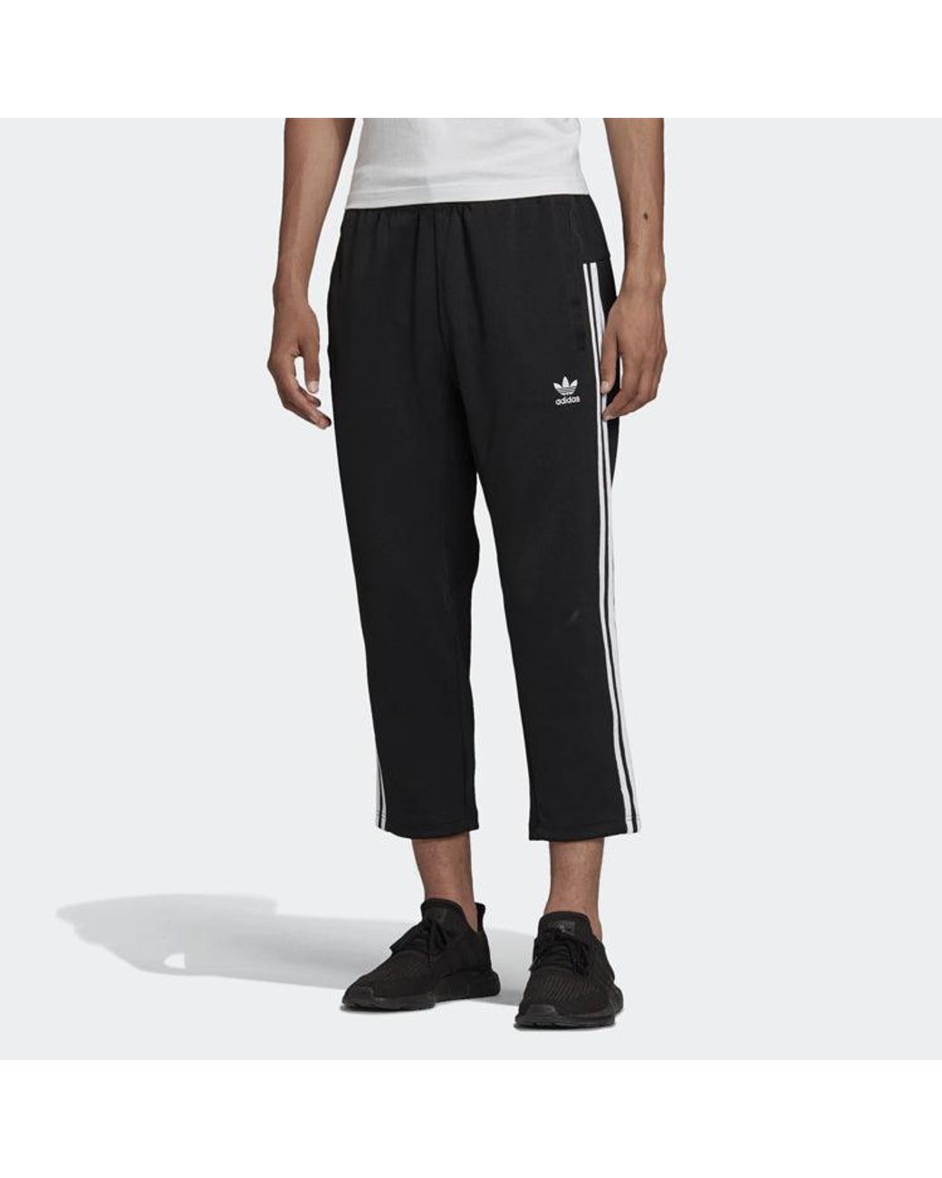 Adidas Black Originals Ac 7/8 Sport Pant for men