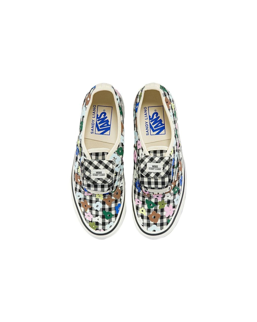 Vans Blue Sandy Liang X Authentic 44 Dx 'Checkerboard Floral' for men
