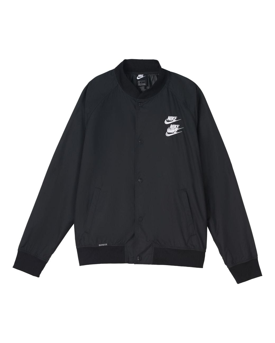 Nike Blue Alphabet Logo Printing Woven Casual Jacket for men
