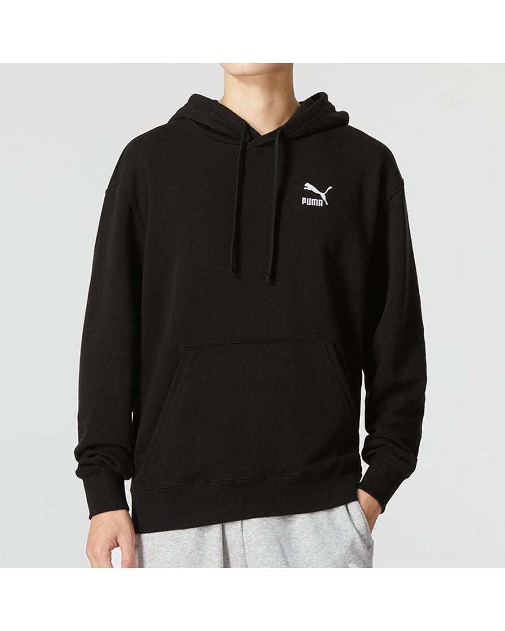 PUMA Black Classics Small Logo Training Hoodie for men