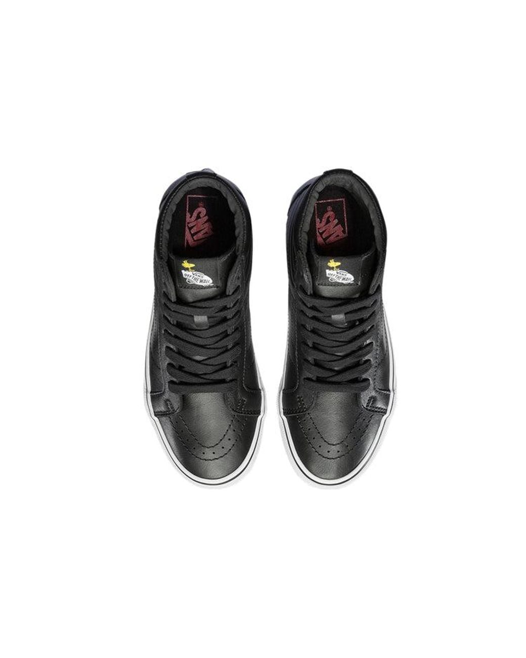 Vans Black Peanuts X Sk8-Hi Reissue 'Snoopy' for men