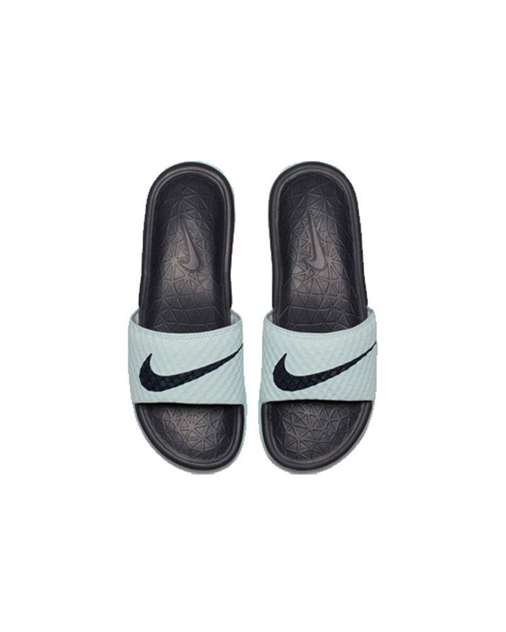 Nike Blue (Wmns) Benassi Solarsoft 'Mint'