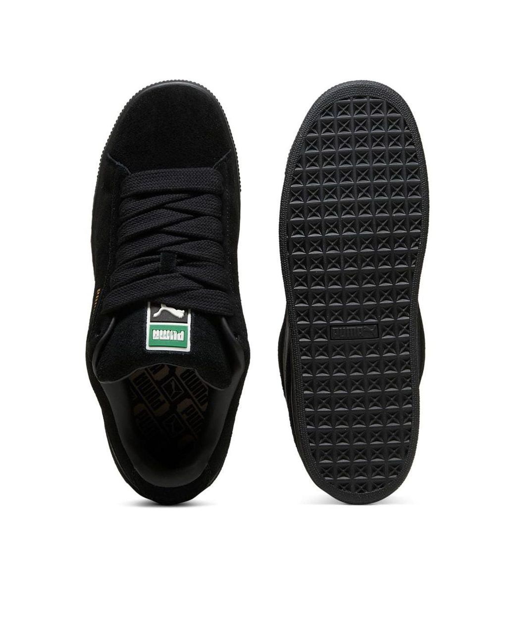 PUMA Black Suede Xl for men