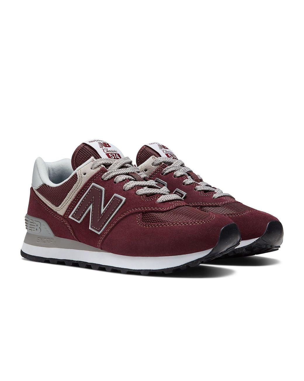 New Balance Brown (Wmns) 574 'Burgundy'