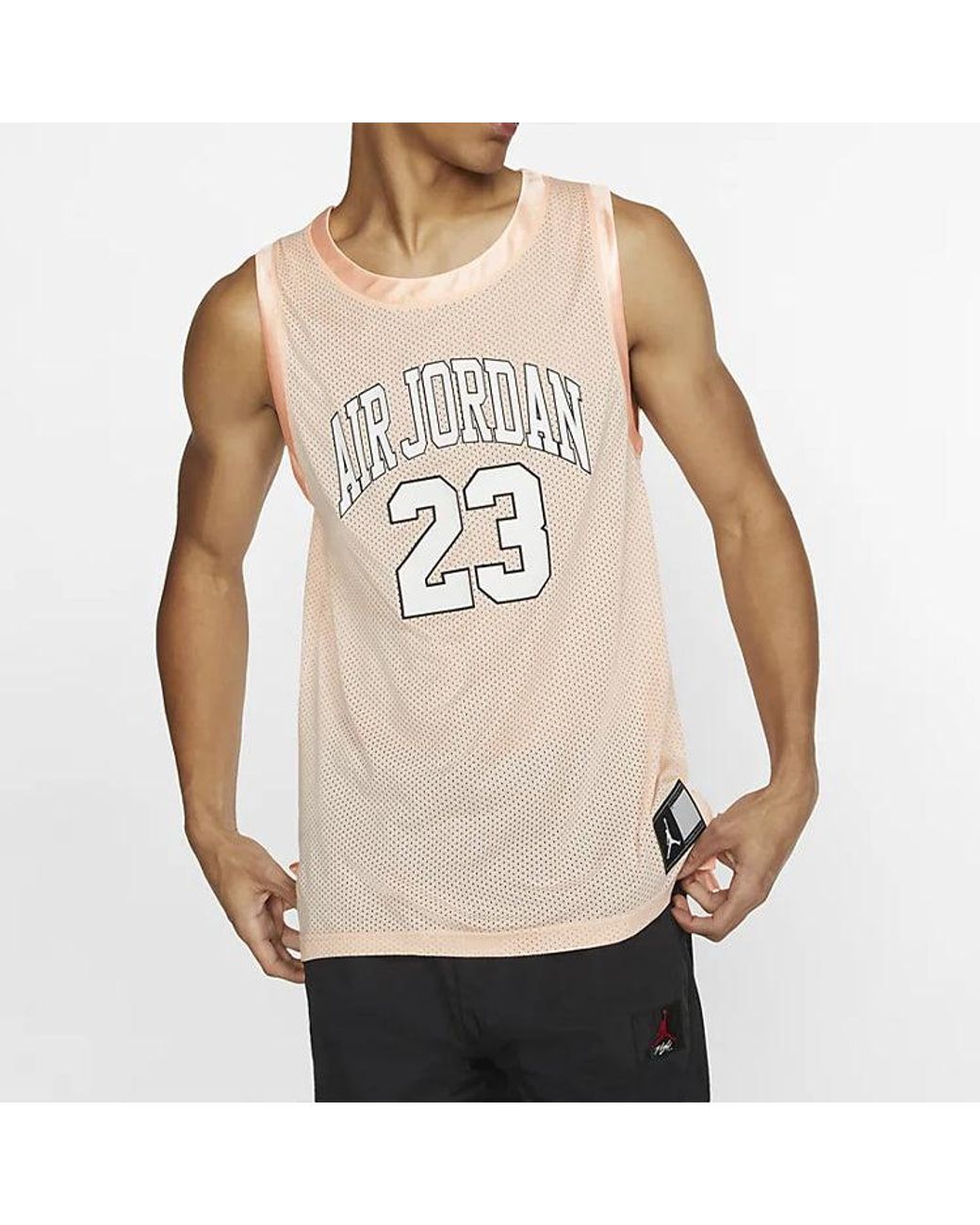 Nike Pink Dna Distorted Basketball Top for men